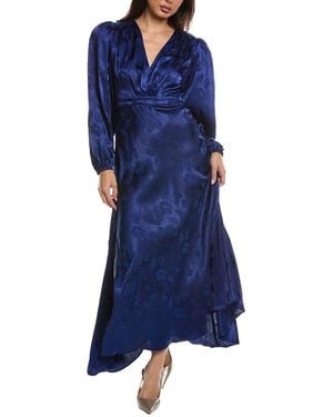 Ronny Kobo Estelle Maxi Dress - Blue