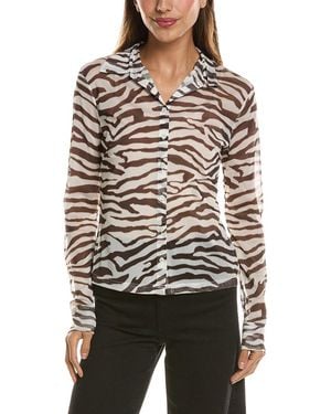 Toccin Lennon Fitted Button- Down Shirt - Multicolour