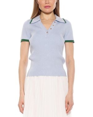Alexia Admor Diara Top - Blue