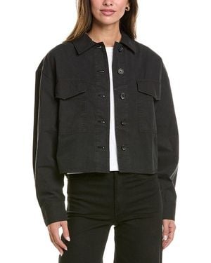 Rag & Bone Ramona Shirt Jacket - Black