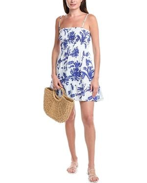 Sea Level Tradewind Short Bandeau Dress - Blue