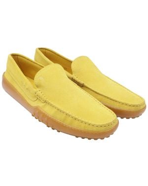 Tod's Suede Loafer (Authentic Pre-Loved) - Yellow