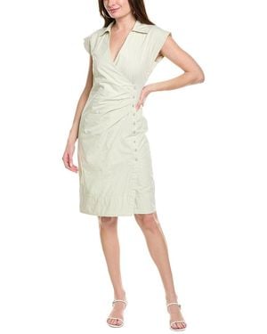 10 Crosby Derek Lam Evi Midi Dress - White
