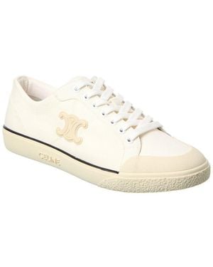 Celine Alan Canvas Trainer - White