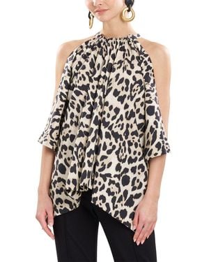 Natori Jaguar Handkerchief Top - Multicolor
