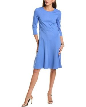 Eliza J Fit And Flare Dress - Blue