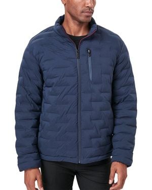 Outdoor United Seamless Brick Quilted Jacket - Blue