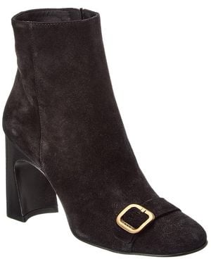 Tod's Suede Bootie - Black