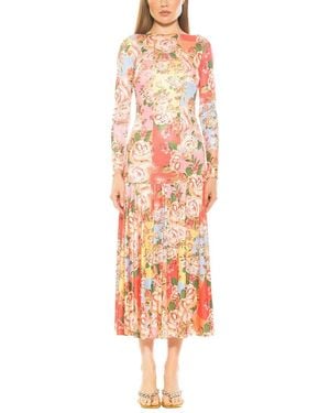 Alexia Admor Khaite Drop Waist Maxi Dress - Pink