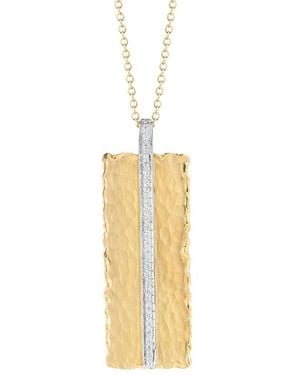 Reiss 14k 0.23 Ct. Tw. Diamond Pendant Necklace - White