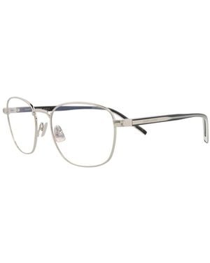 Saint Laurent Gucci 53Mm Optical Frames - Metallic