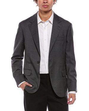 Brunello Cucinelli Wool Blazer - Gray