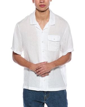 James Perse Pocket Linen Shirt - White