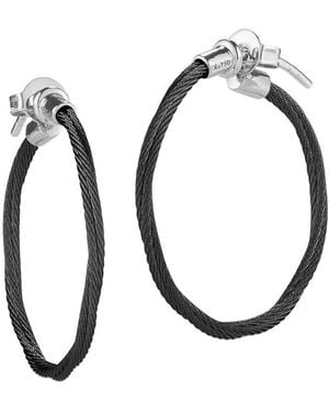 Alor 18k Noir Earring - Metallic