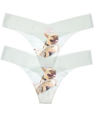 Commando 2pk Photo-op Thong - White