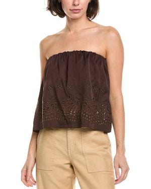 A.L.C. Dalia Tube Top - Brown