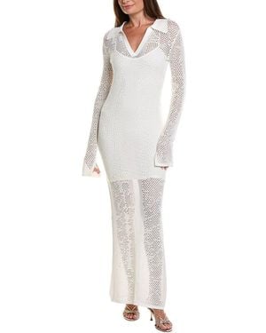 Paris Georgia Basics Maxi Dress - White