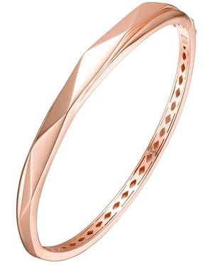Rachel Glauber 14K Rose Vermeil Bracelet - White