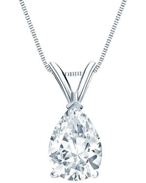 Sabrina Designs Lab Grown Diamonds 14K 2.50 Ct. Tw. Lab-Grown Diamond Solitaire Pendant - White