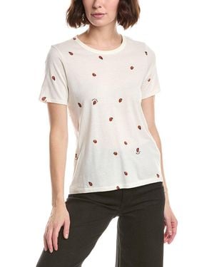 Rag & Bone All Over Ladybug T-Shirt - White