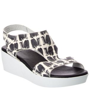 Arche Socqui Leather Sandal - Black