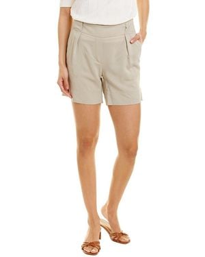 Lorena Antoniazzi Silk-blend Short - Natural
