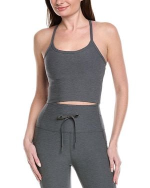 Beyond Yoga Spacedye Slim Racerback Bra - Gray