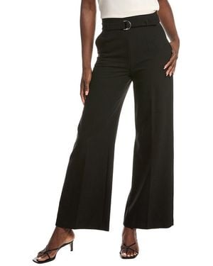 Maje Belted Pant - Black