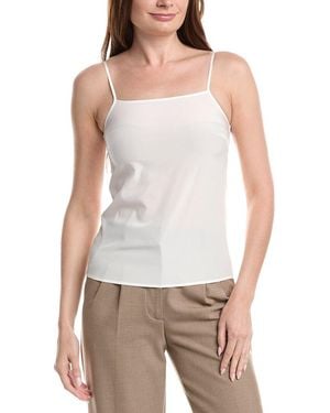 Peserico Silk-Blend Top - White