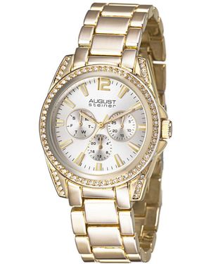August Steiner Stainless Steel Watch - Metallic