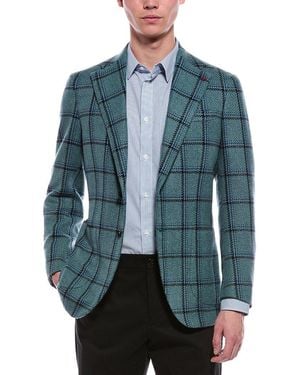 Isaia Cashmere Jacket - Blue