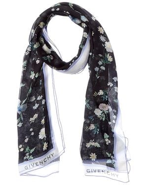 Givenchy Silk Scarf - Black