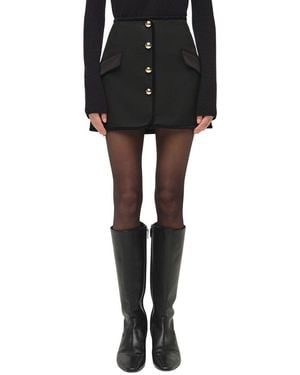 Jonathan Simkhai Astor Mini Skirt - Black