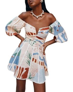 AMINA GLAM Mini Dress - Multicolour