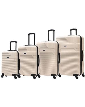InUSA Resilience Lightweight Hardside 4pc Set - Metallic