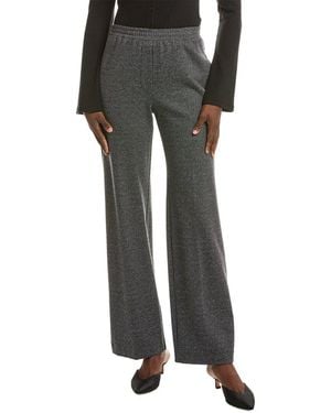 Max Mara Weekend Zelma Jersey Wool-Blend Trouser - Grey