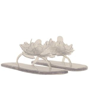 FARM Rio Flat Sandal - White