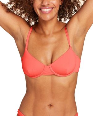Andie The Bermuda Scoop Neck Top - Orange