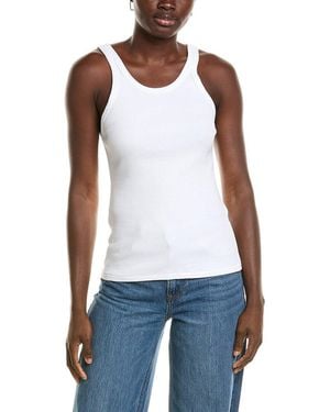 Amo Denim Amo Long Rib Tank - White