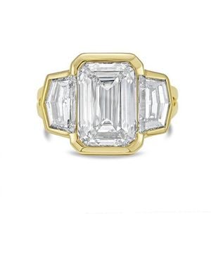 Diana M. Jewels Diana M. 18K 16.75 Ct. Tw. Lab-Grown Diamond Bezel Ring - White