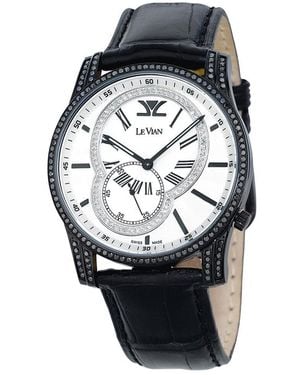 Le Vian Unisex Marsais Diamond Watch - Gray