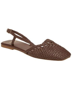 Franco Sarto A-Ilona Leather Slingback - Brown