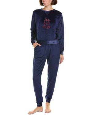 Honeydew Intimates 2Pc Simply Cosy Long Set - Blue