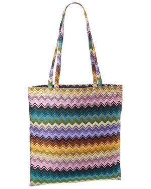 Missoni Home Borsa Salone Mobile Tote - Blue