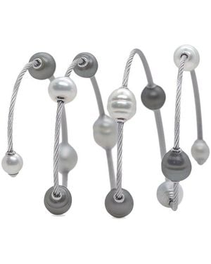 Alor 11-12mm Pearl Classique Bangle - Metallic