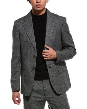 Report Collection Flannel Jacket - Black