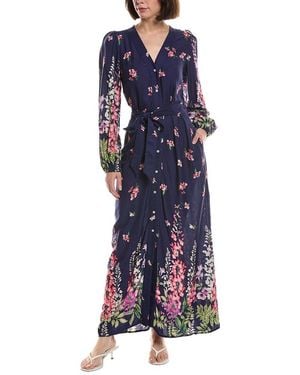 Garrie B Midi Dress - Blue
