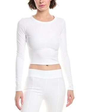 Brook + Lynn Long Sleeve Knit - White