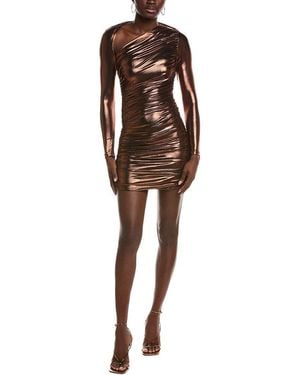 retroféte Kaylor Mini Dress - Brown