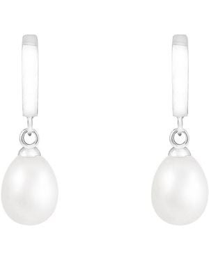 Splendid 7.5-8mm Pearl Dangle Earrings - White